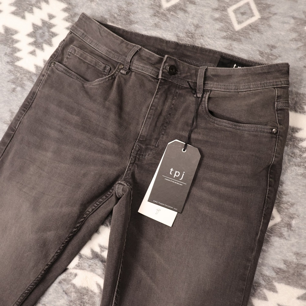 NWT The Perfect Jean Slim Fit Miner Grey Denim Jeans 32x30 JU9T1GMNR30-32